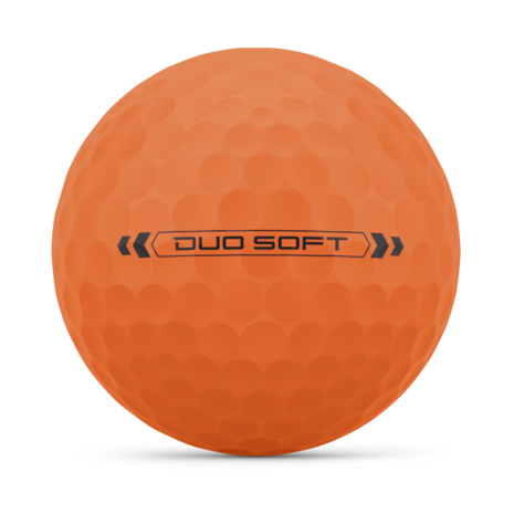 oranje golfballen met logo