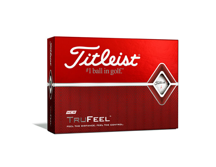 Titleist tru feel golfballen met logo